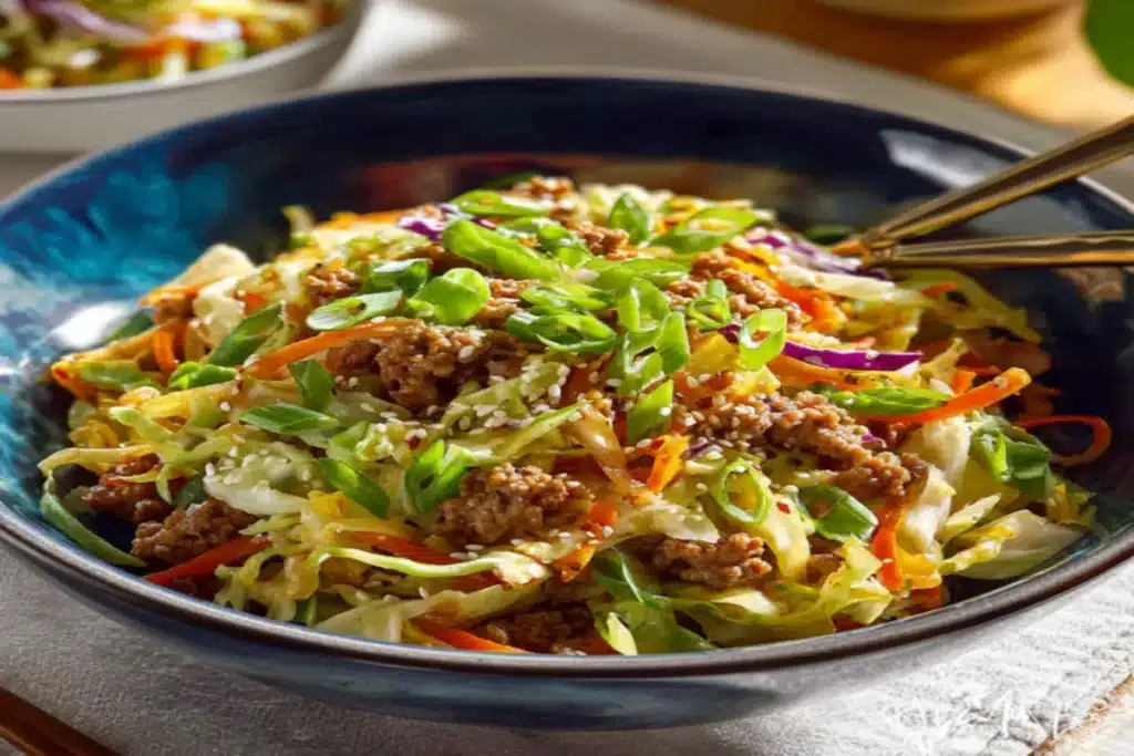 Keto Egg Roll in a Bowl: Discover This Quick Delight! 4 image 1200x800 1753563318158