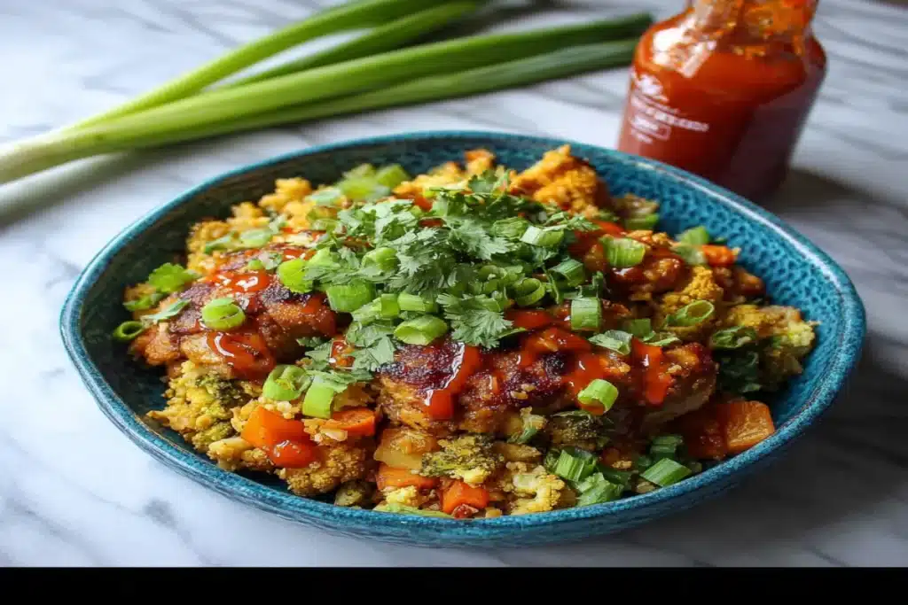 Low Carb Sriracha Chicken Fried Rice: A Tasty Twist! 4 image 1200x800 1753636749532