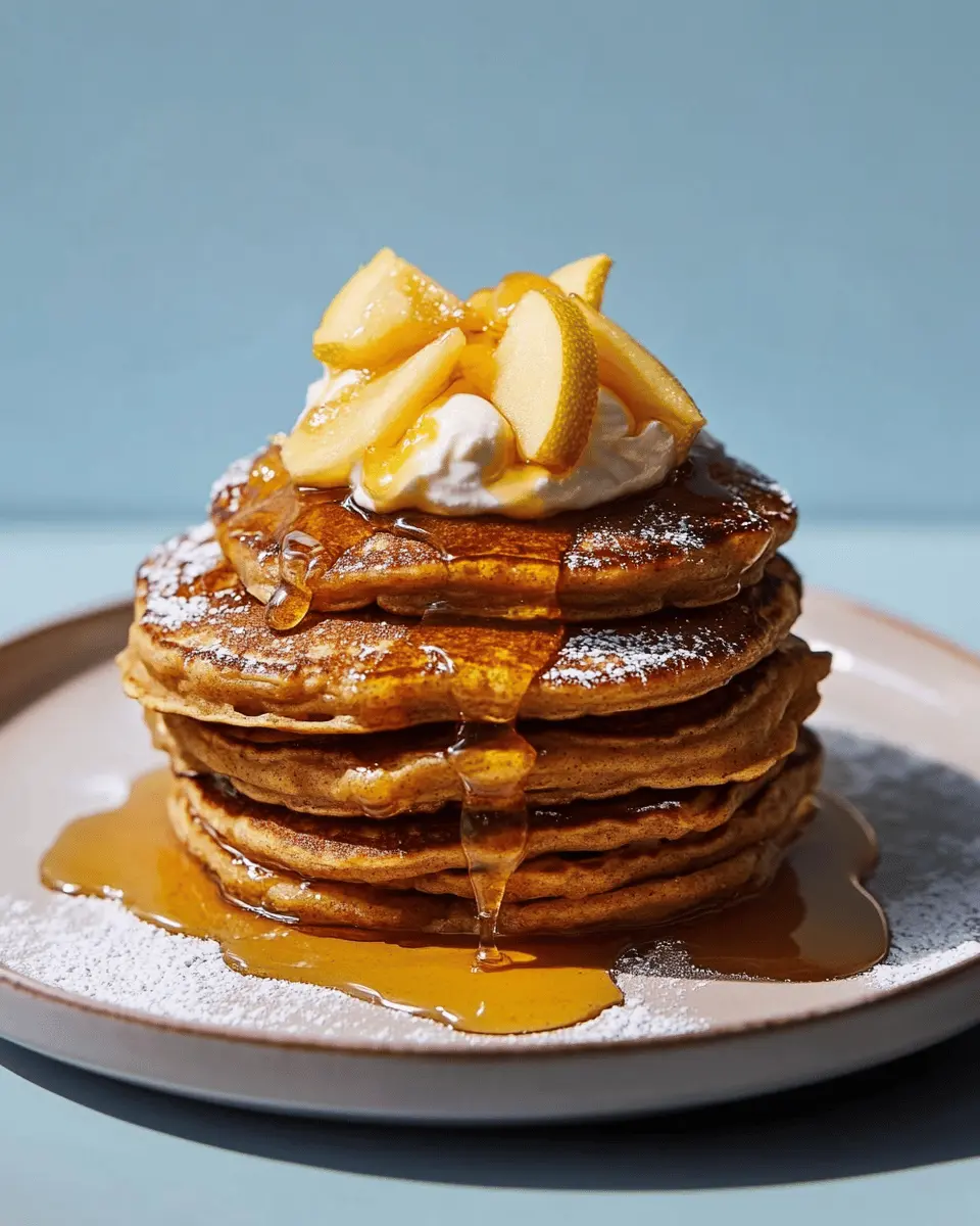 Gingerbread Pancake Stack: Irresistibly Creamy Citrus Bliss 7