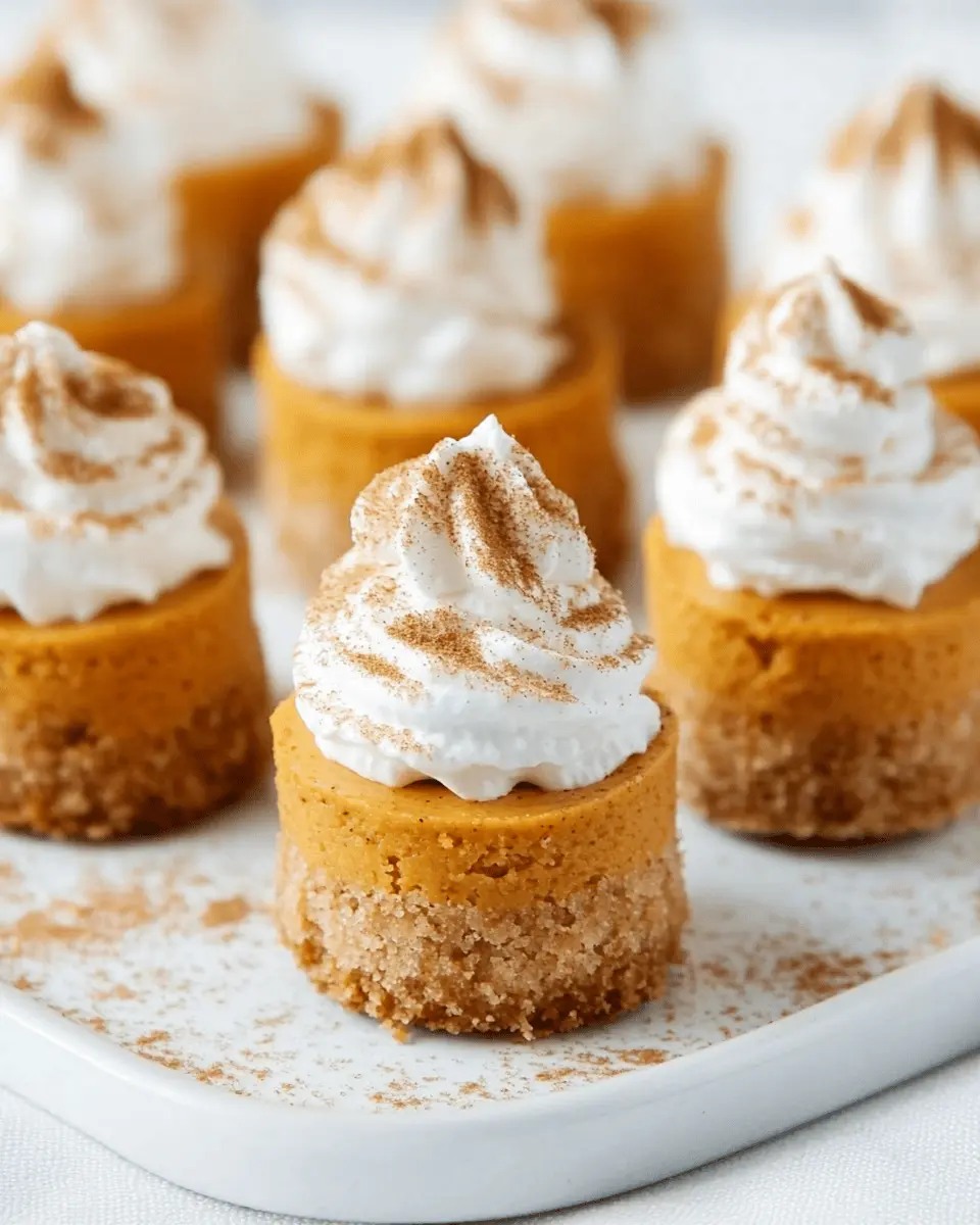Mini Pumpkin Cheesecake Bites: Irresistibly Easy Fall Treats 5 zphqd9lvlurerunvzisv