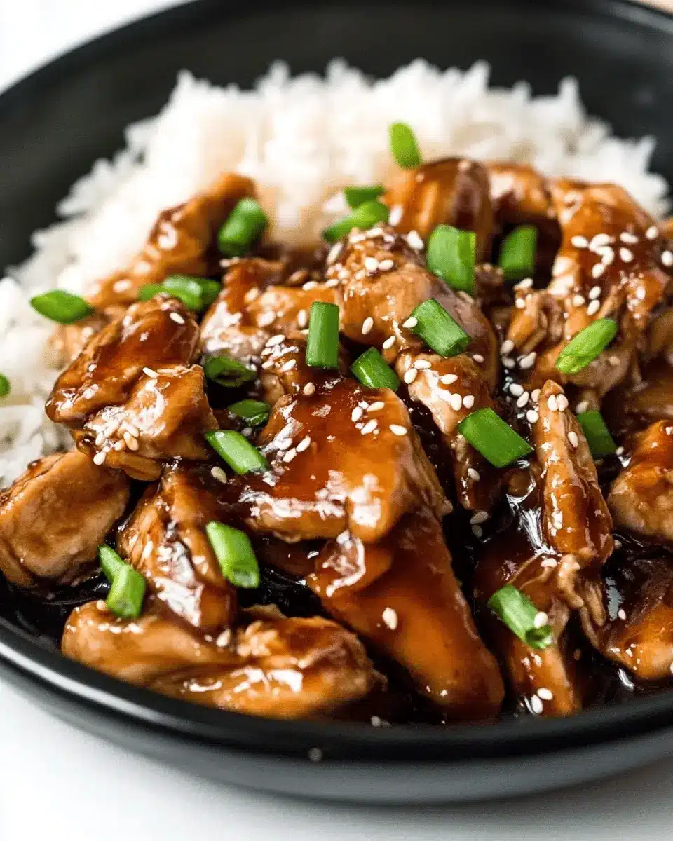 Slow Cooker Honey Garlic Chicken: Effortless, Sweet & Savory Feast 5