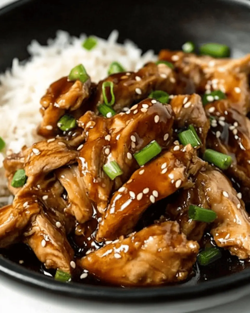 Slow Cooker Honey Garlic Chicken: Effortless, Sweet & Savory Feast 6