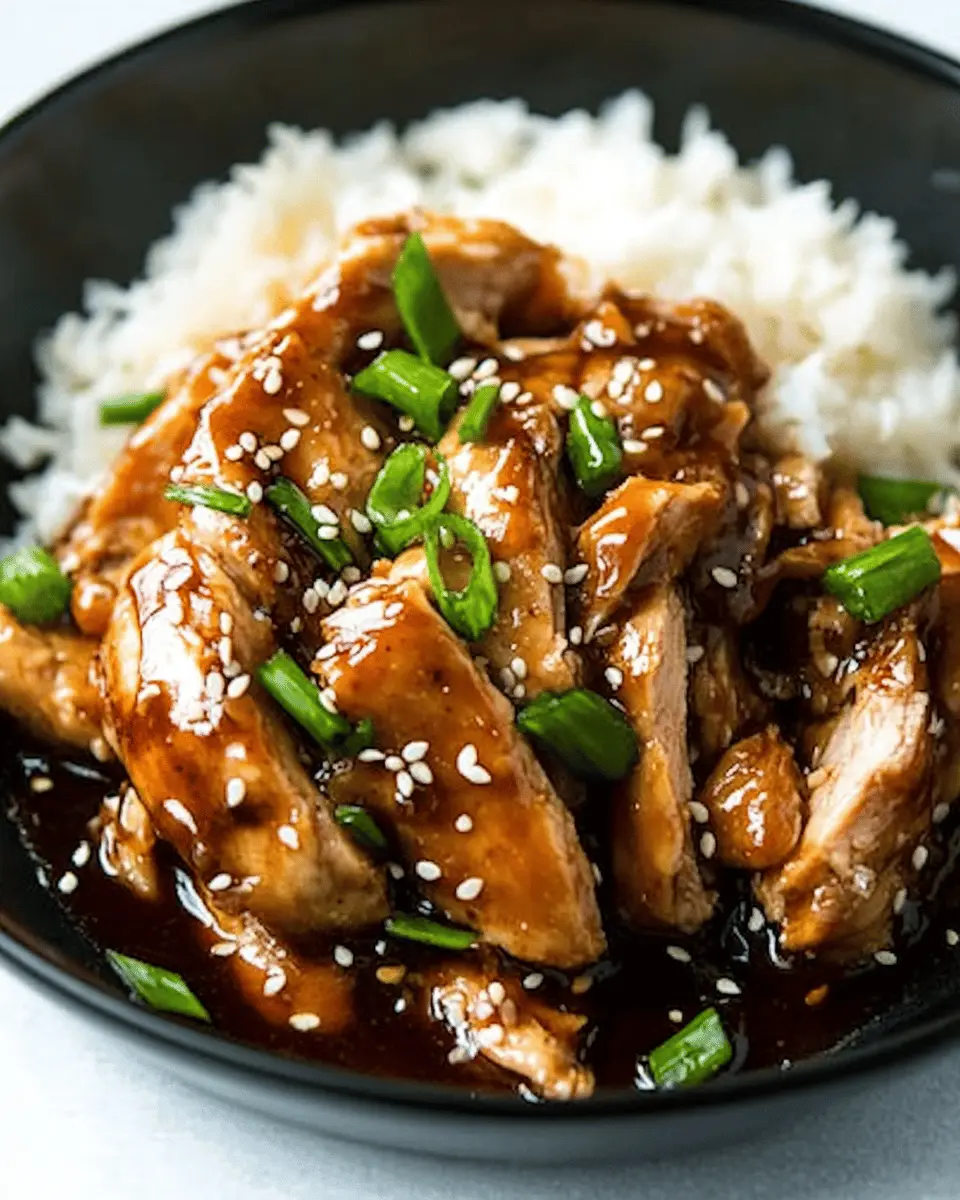 Slow Cooker Honey Garlic Chicken: Effortless, Sweet & Savory Feast 7 wgk61lgycecbahk06weq