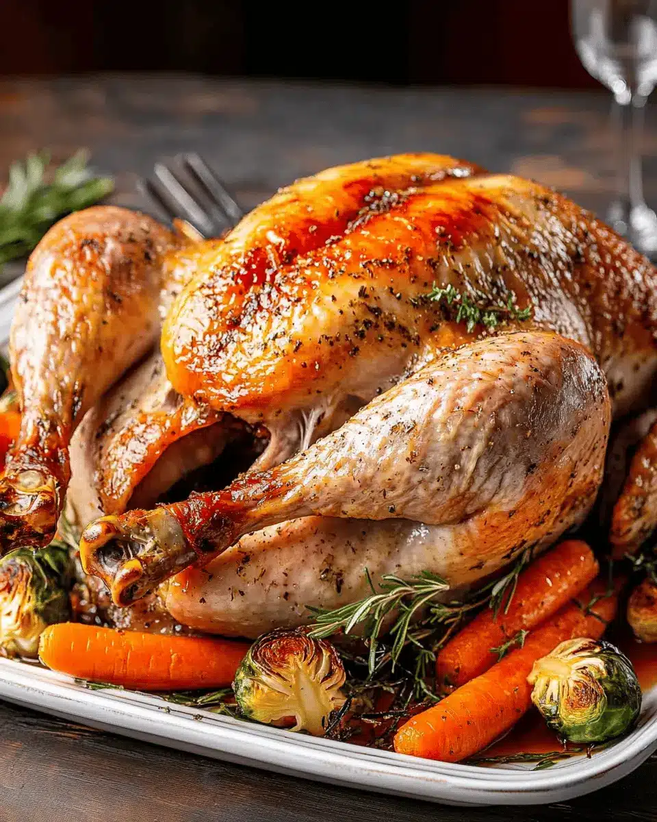 Traditional Spatchcock Thanksgiving Turkey: Juicy & Effortless! 5