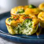 Broccoli and Cheese Egg Muffins