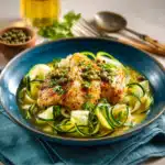Chicken Piccata with Zoodles
