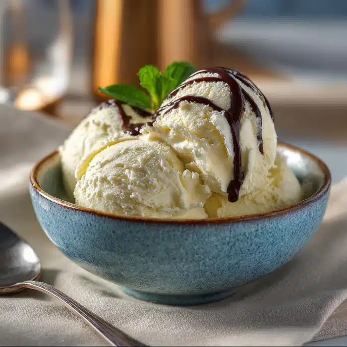 Easy Dairy-Free Vanilla Ice Cream: Indulge in Creamy Delight!