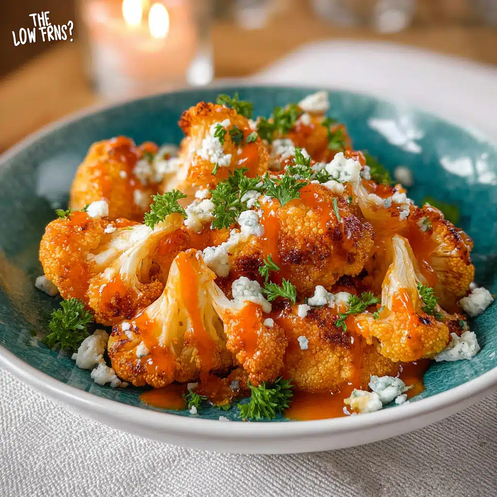 Keto Buffalo Cauliflower Bites