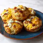 Keto Loaded Sour Cream Biscuits