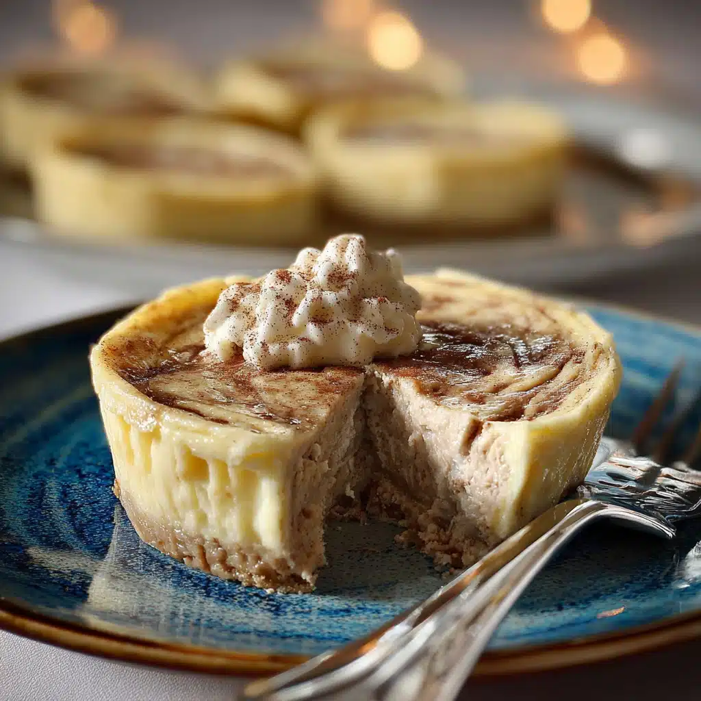 Keto No-Crust Cinnamon Swirl Cheesecake