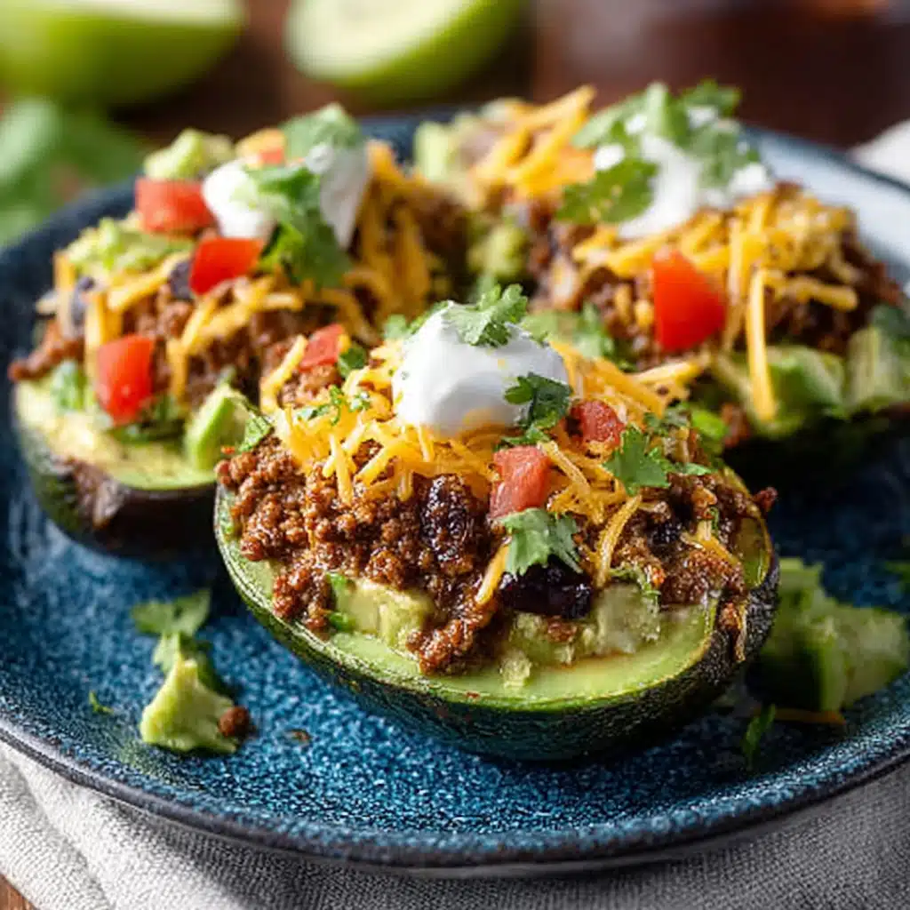 Keto Taco Stuffed Avocados: A Delicious Low-Carb Treat!