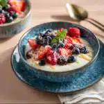 Keto Yogurt Berry Bowl