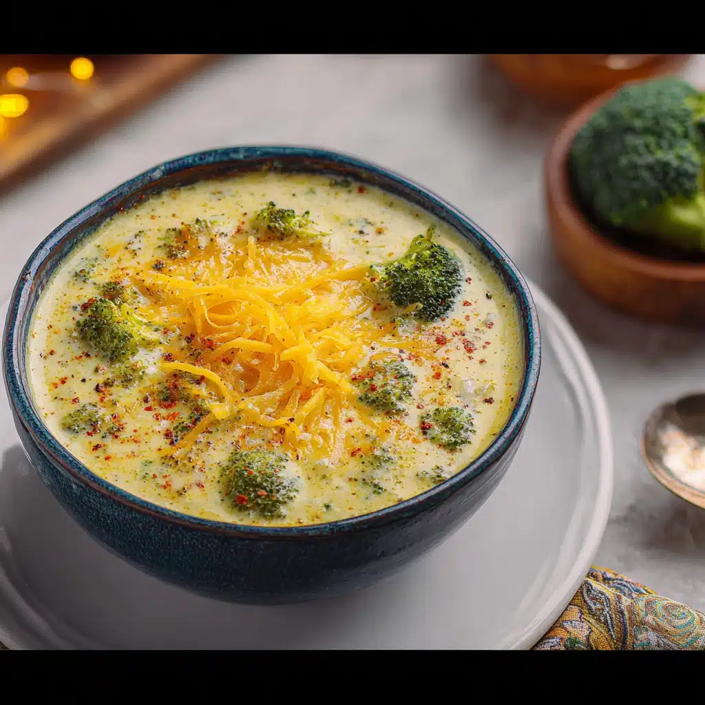 Low Carb Broccoli Cheddar Soup: A Creamy Delight!