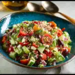 Low Carb Mediterranean Chopped Salad