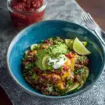 Low Carb Zucchini Taco Bowls