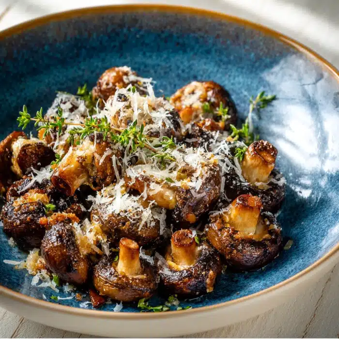 Roasted Mushrooms with Parmesan