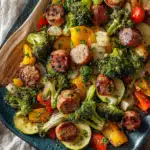 Sheet Pan Sausage and Veggies