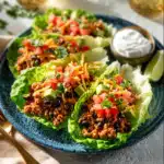Turkey Taco Lettuce Wraps