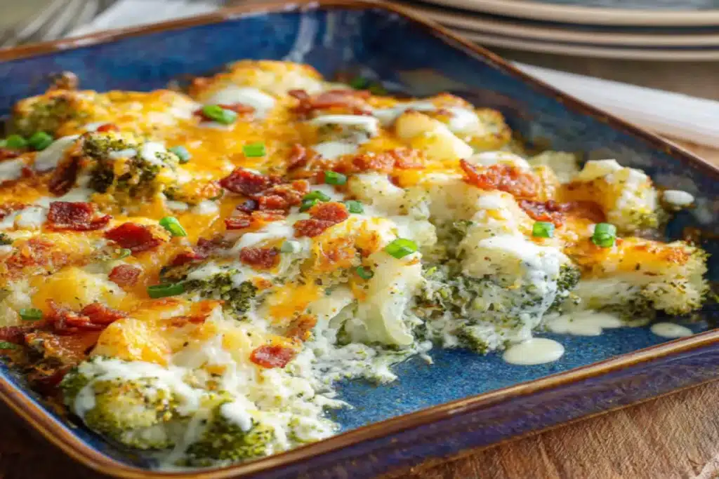 Low Carb Loaded Broccoli Cauliflower Casserole Recipe Revealed