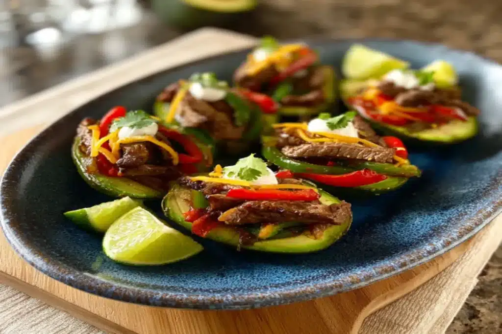Steak Fajita Stuffed Avocados: A Flavorful Delight! 4 image 1200x800 1753629491168
