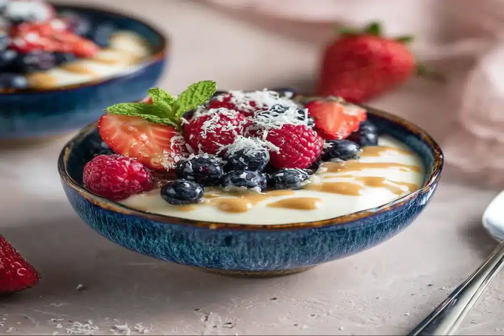 Keto Yogurt Berry Bowl: A Creamy Low-Carb Delight! 4 image 1200x800 1753879175601