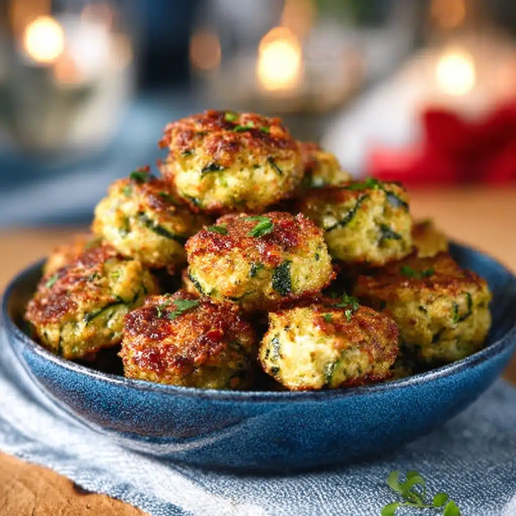 Air Fryer Cheesy Zucchini Bites to Satisfy Your Cravings!