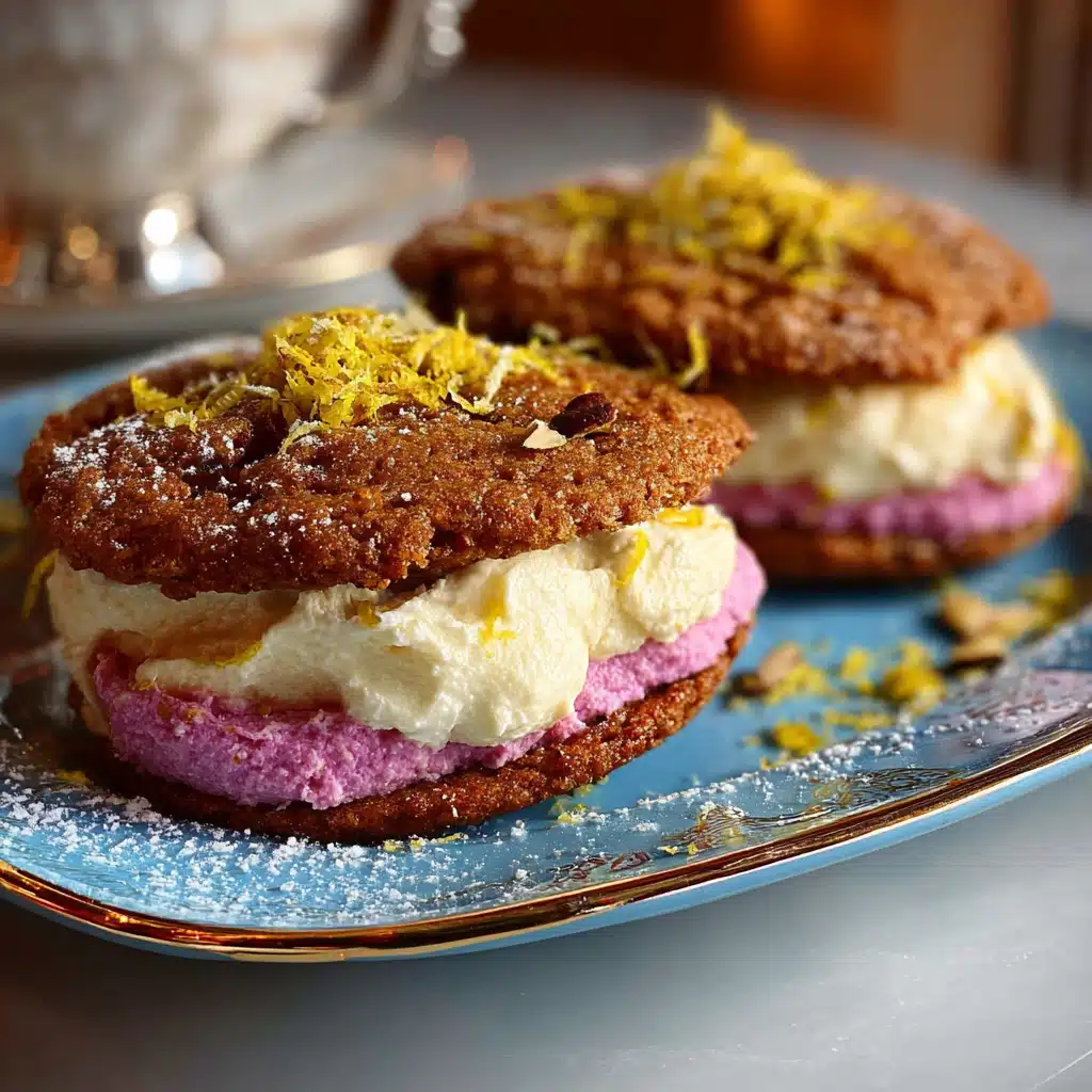 Almond Lemon Sandwich Cakes