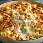 Chicken Alfredo Pasta Bake