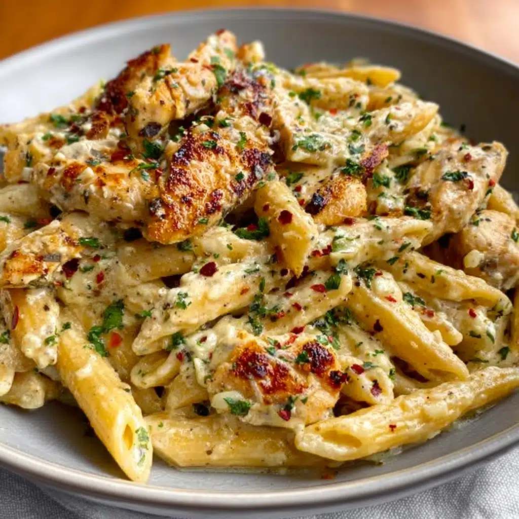Easy Garlic Parmesan Chicken Pasta: A Quick Delight!