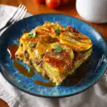 Keto BBQ Summer Squash Tex-Mex Casserole