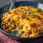 Keto Bacon Cheeseburger Casserole
