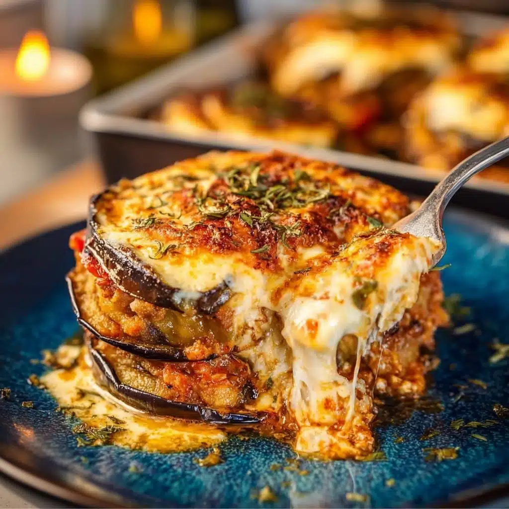 Keto Baked Eggplant Pie