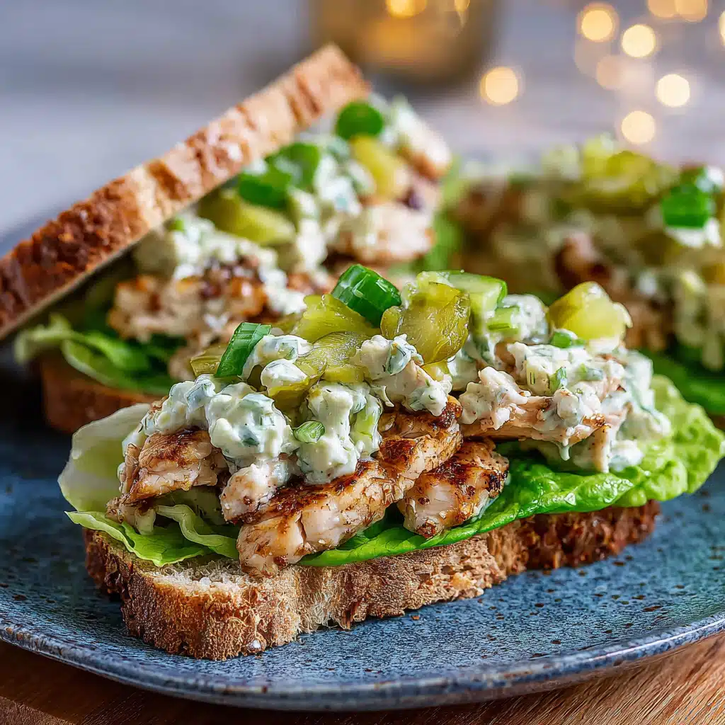 Keto Chicken Sandwiches with Creamy Mayonnaise
