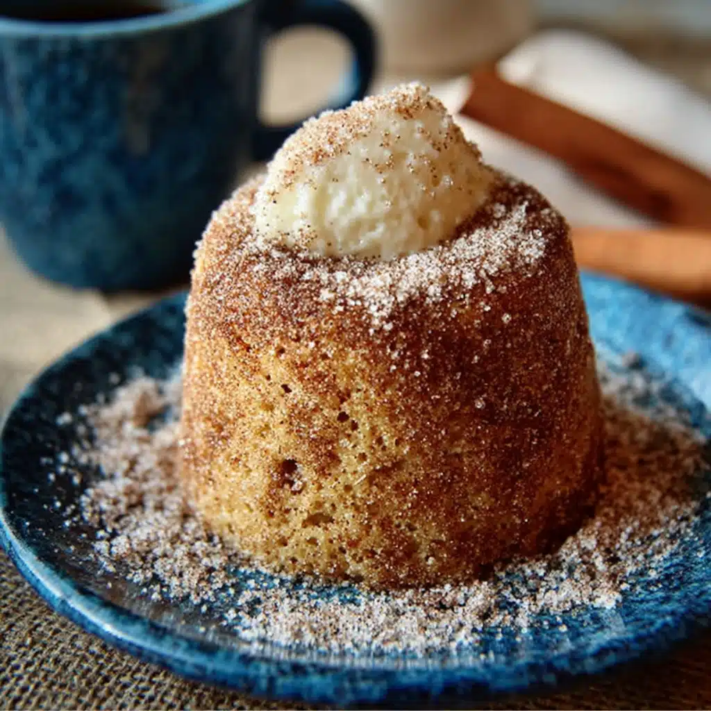 Keto Churro Mug Cake