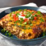 Keto Creamy Taco Casserole