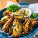 Keto Garlic Parmesan Wings