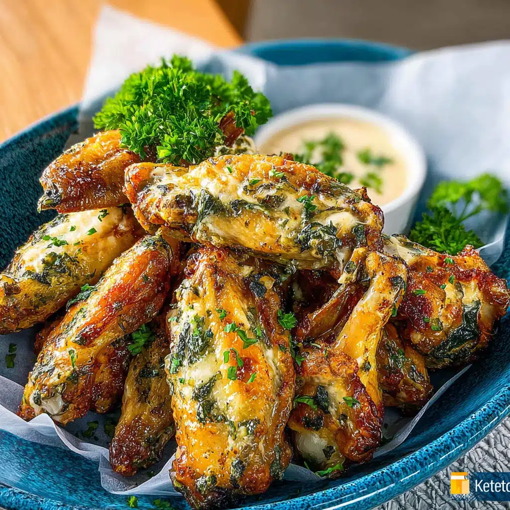 Keto Garlic Parmesan Wings: A Delicious Low-Carb Recipe