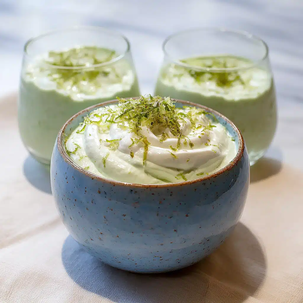 Keto Lime, Coconut, and Basil Cream Dessert delights your taste buds!