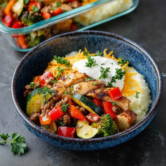 Keto Meal Prep Bowls: Unlock Delicious Low-Carb Variety!