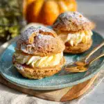 Keto Pumpkin Spice Cream Puffs