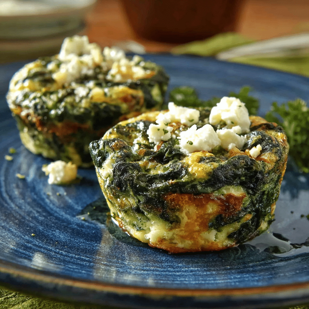 Keto Spinach and Feta Egg Muffins: A Delicious Start!