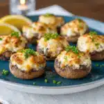Keto Stuffed Mushrooms with Cheese