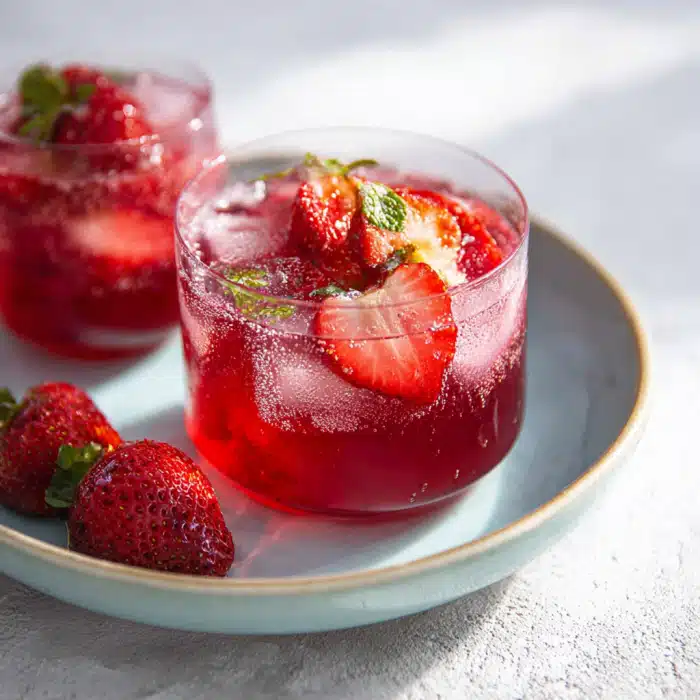 Keto Summer Strawberry Cordial: Refreshing & Easy Recipe