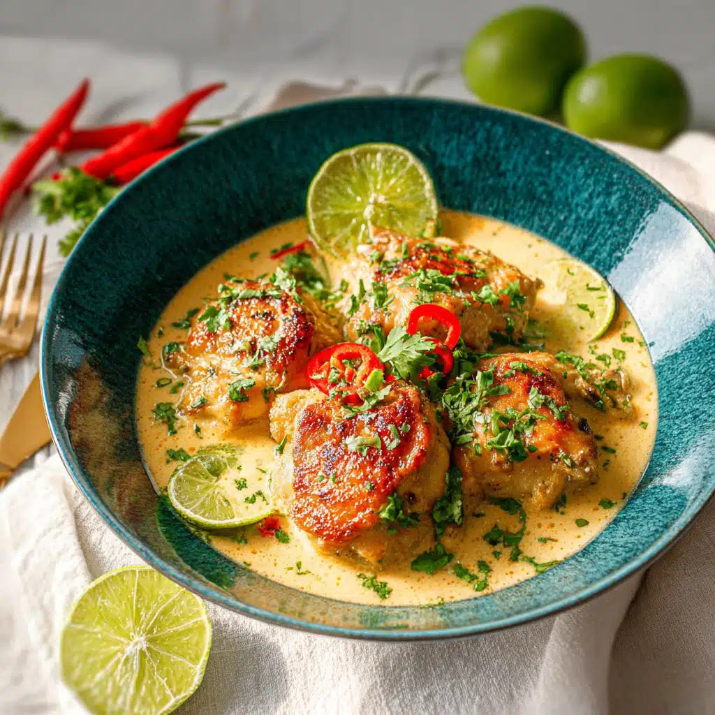 Keto Thai Coconut Lime Chicken: Easy Flavorful Recipe!