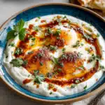Keto Turkish Eggs with Garlic Yogurt