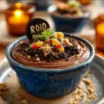 Low-Carb Graveyard Chocolate Pudding