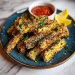 Low Carb Parmesan Zucchini Fries