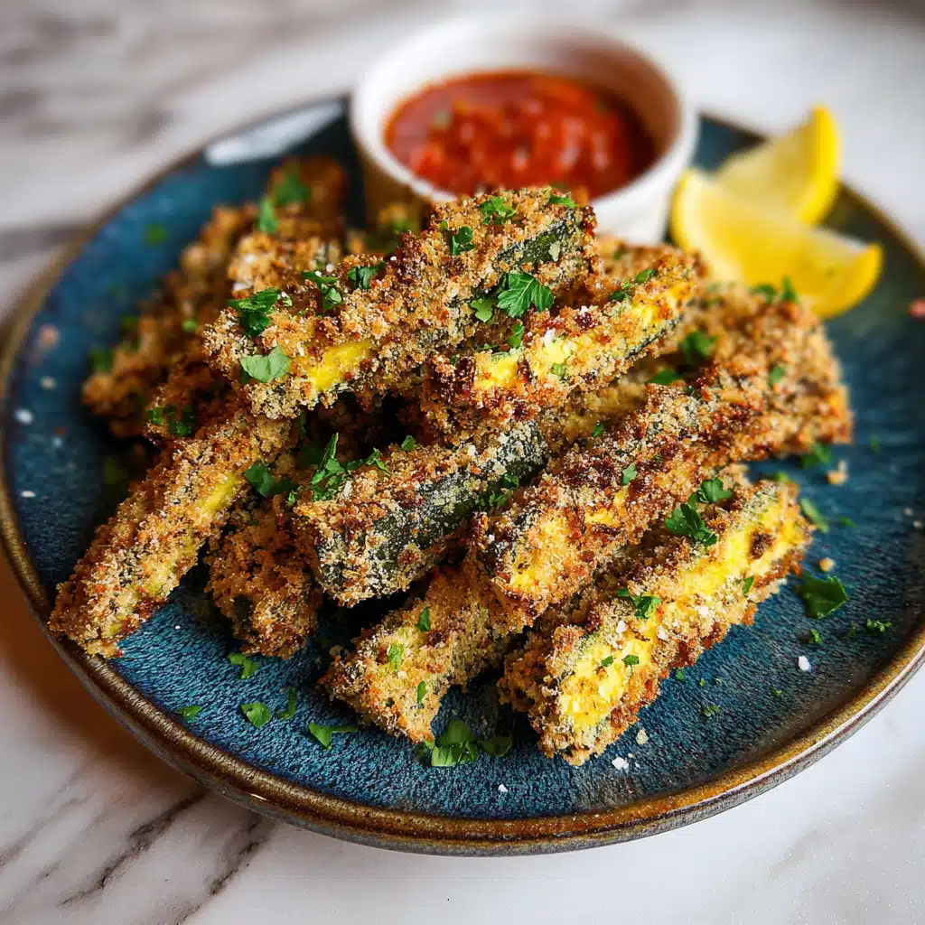 Low Carb Parmesan Zucchini Fries: Crunchy & Delicious!