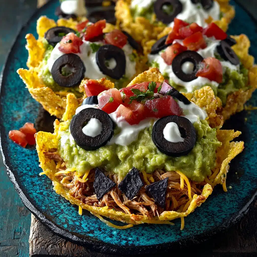 Monster Guacamole Nacho Cups