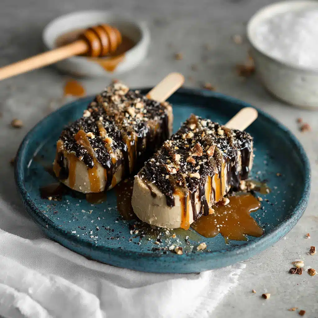 Sea Salt Caramel Keto Ice Cream Bars: A Delicious Treat!